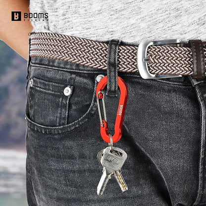 Booms Fishing CC5 Multi-Use Carabiner Clips, 10 Pack 2.3"/ 3.1" Caribeener Clips - Image 5