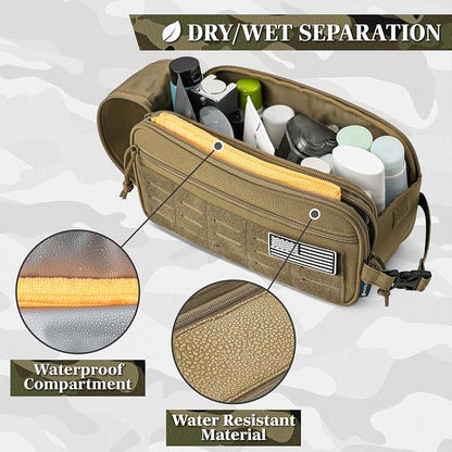 PAVILIA Extra Large Tactical Toiletry Bag - Image 2