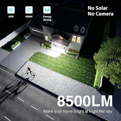 Abovizo 85W Motion Sensor Outdoor Light, 8500LM Ultra-Bright LED Security Light - Image 4