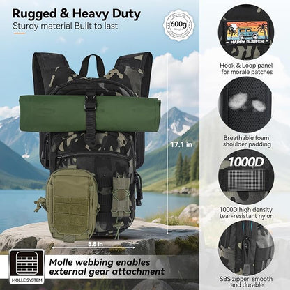 MARCHWAY Tactical Molle Hydration Pack - Image 2