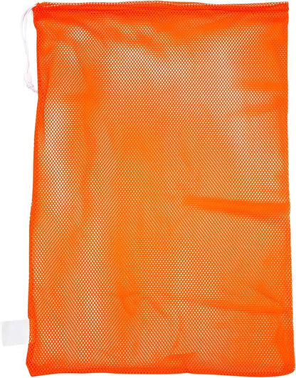 Champion Sports Mesh Equipment Bag – Heavy-Duty Nylon Drawstring Bag by ChampionSports