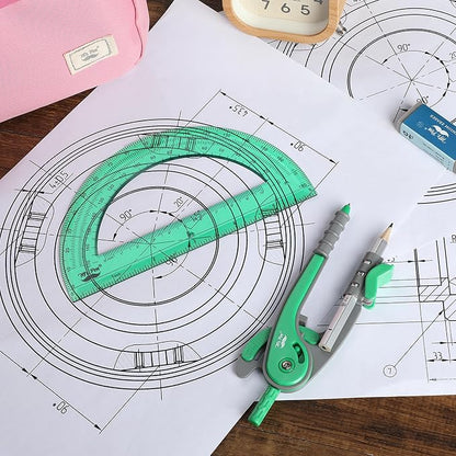 Mr. Pen- Geometry Compass and Protractor Set, 6 Inch Compass, 6 Inch Protractor - Image 6