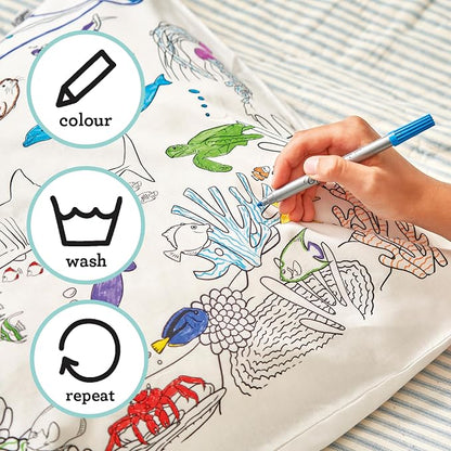 eatsleepdoodle - Coloring Pillowcase - Image 5