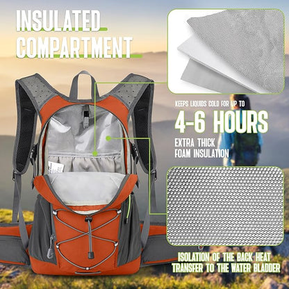 N NEVO RHINO Hydration Backpack, 18L Multipurpose Hiking Backpack - Image 3