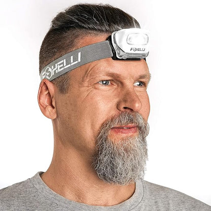 Foxelli LED Headlamp Flashlight by FOXELLI