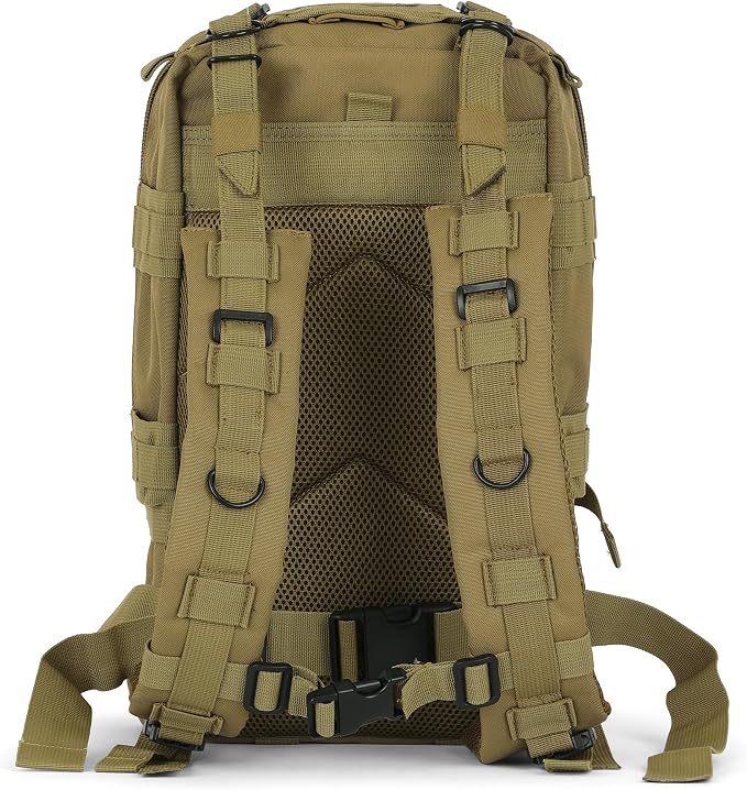 30L Tan Tactical Backpack - Image 7