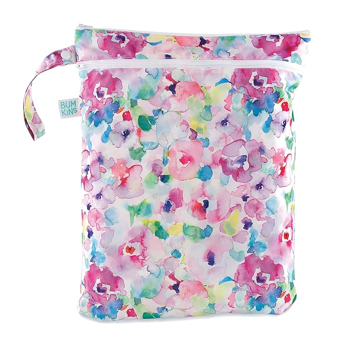 Bumkins Waterproof Wet Dry Bag for Baby, Cloth Diaper, Pump Parts, Gym Clothes by Bumkins
