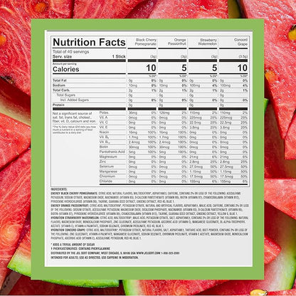 PURE KICK Energy and Hydrate Singles To Go Drink Mix Variety Pack, Strawberry - Image 2