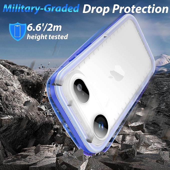 SPORTLINK for iPhone Air Case, IP68 Waterproof Military Protective Full Body - Image 2