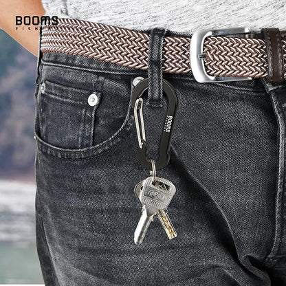 Booms Fishing CC5 Multi-Use Carabiner Clips, 10 Pack 2.7" Small Caribeener Clips - Image 4