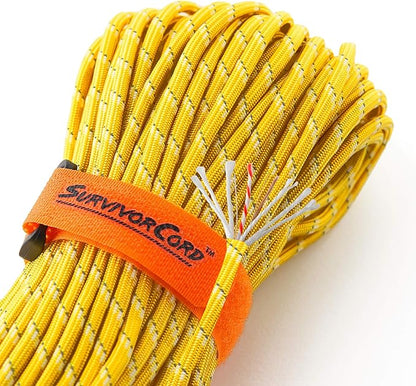 TITAN Survival Patented Paracord 550 - 25ft by SurvivorCord