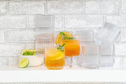 TarHong Mesa Premium Plastic Drinkware Tumbler/Double Old Fashioned, 15 Ounce - Image 4