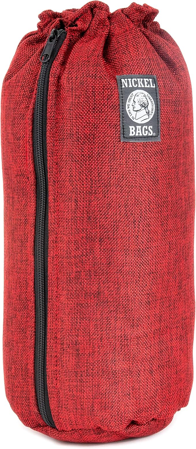 Nickel Bags Padded Drawstring Duffle Tube, Hemp Protective Sling Bag - Image 2
