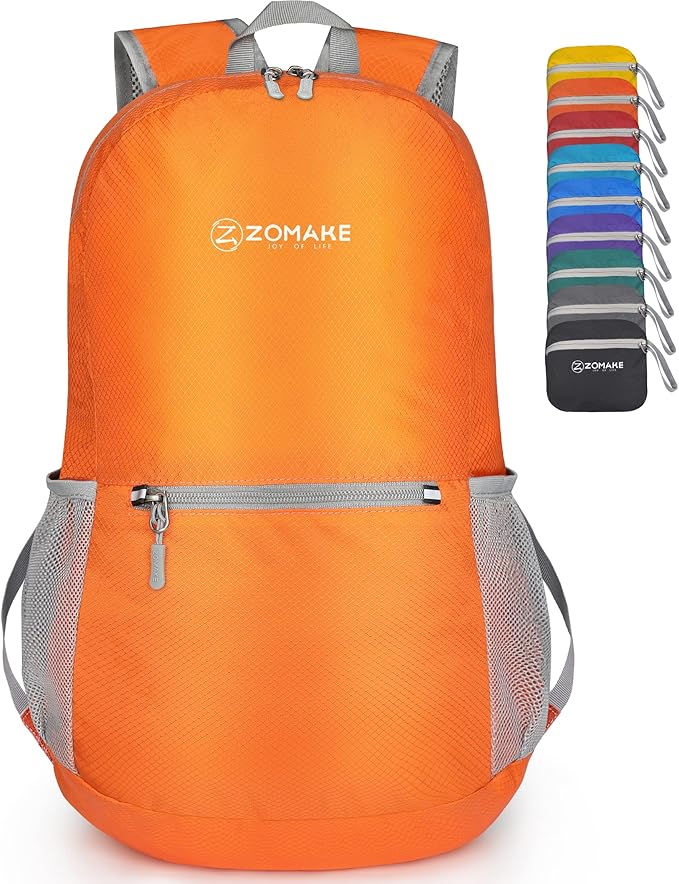 ZOMAKE Ultra Lightweight Hiking Backpack 20L, Packable Small Backpacks Water by ZOMAKE