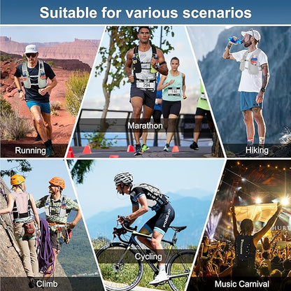 BECOJADDE Running Vest Hydration Backpack - Image 7