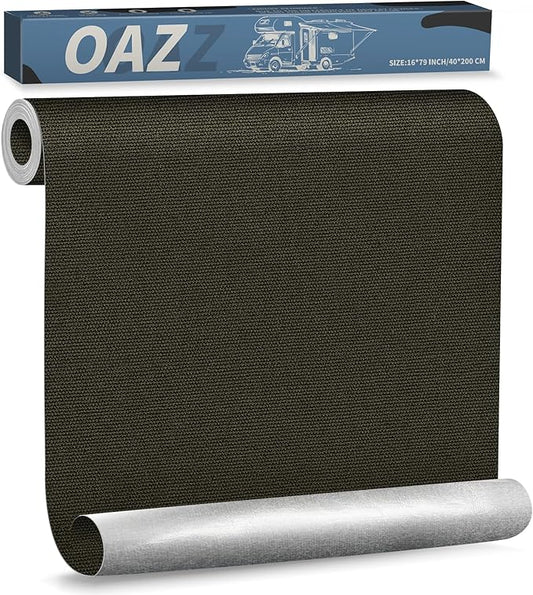 OAZ 16 x 79 inch Canvas Repair Patches Canvas Fabric Patch Self-Adhesive Fabric by OAZ