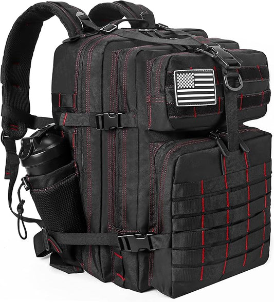 LHI Military Tactical Backpack for Men and Women 45L Army 3 Days Assault Pack by LHI