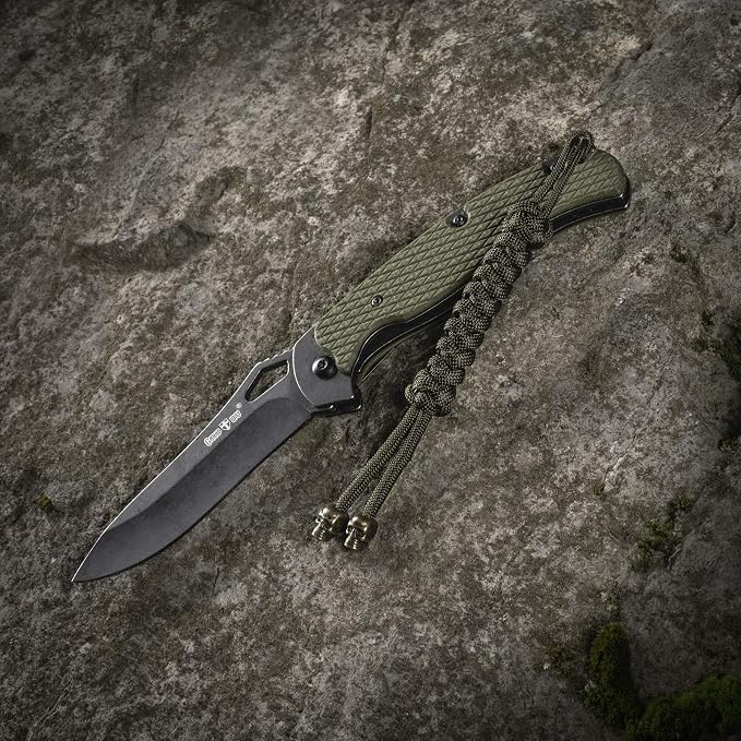 M-Tac Skull Knife Lanyard with Bead – Paracord Lanyard - Image 3