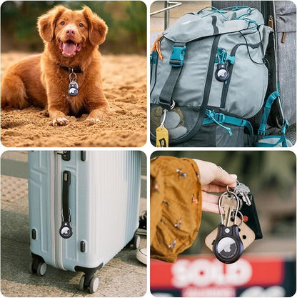 IPX8 Waterproof for AirTag Keychain Holder, Compatible - Image 7