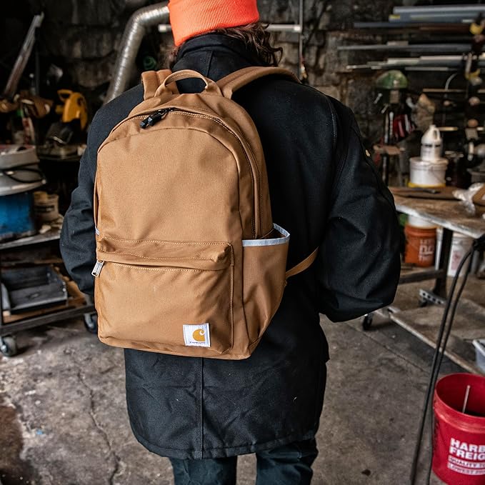 Carhartt 21L Classic Laptop Backpack, Water-Resistant Pack W/ 15" Laptop Sleeve - Image 5