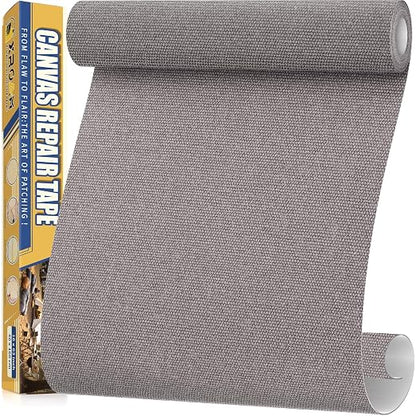 Canvas Repair Tape, 16 x 63 Inch Waterproof Heavy Duty Fabric Tape by ProfessionalFurnitureRepair