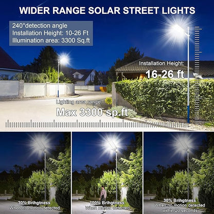 Outdoor Solar Street Light - Image 4