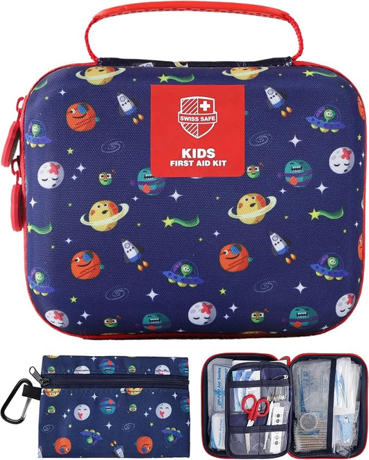 Swiss Safe First Aid Kit for Kids 246 Pieces by SwissSafe
