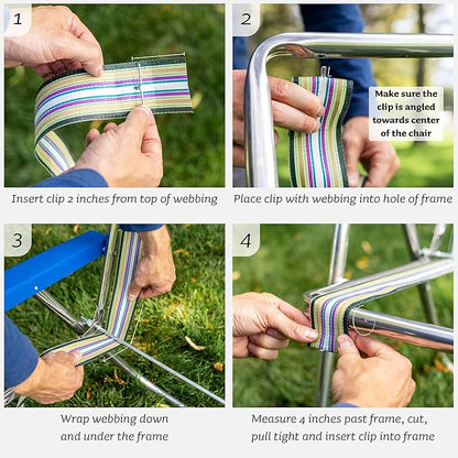 Lawn Chair USA Replacement Webbing Kit - Image 5