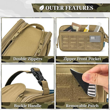 PAVILIA Extra Large Tactical Toiletry Bag - Image 4