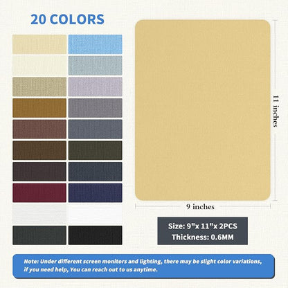 KING MOUNTAIN Canvas Repair Patch 9 x11 Inch 2 Pcs Self-Adhesive Waterproof - Image 2