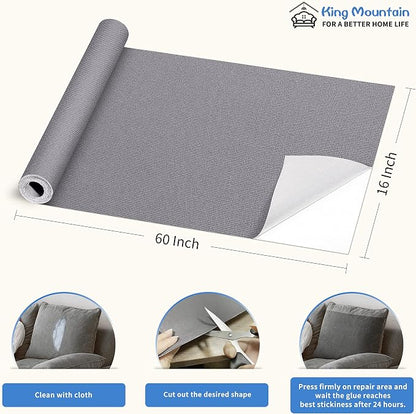 KING MOUNTAIN Canvas Repair Patch 16×60 Inch Self-Adhesive Waterproof Fabric - Image 4