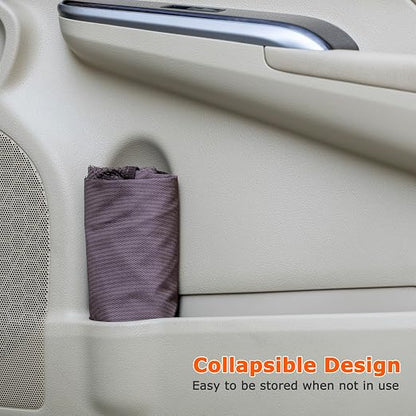 Ginsco New Leak-Proof Travel Trash Bag, Hanging Car Trash Can - Image 3