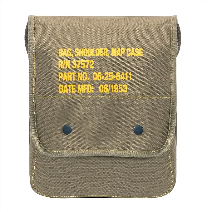 Rothco 57960: Canvas Map Case Shoulder Bag - Image 2