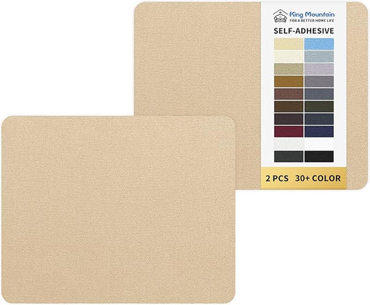 KING MOUNTAIN Canvas Repair Patch 9 x11 Inch 2 Pcs Self-Adhesive Waterproof by ForABetterHomeLife