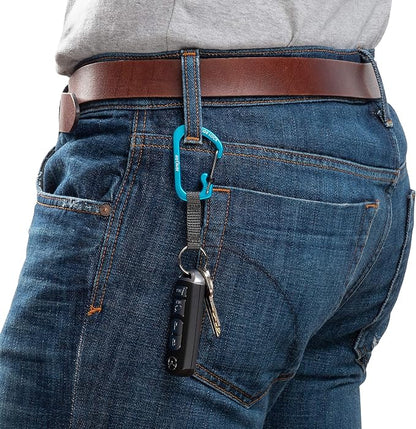 Nite Ize SlideLock Key Ring, Aluminum Locking Carabiner Key Chain - Image 6