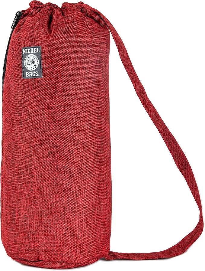 Nickel Bags Padded Drawstring Duffle Tube, Hemp Protective Sling Bag by DIMEBAGS