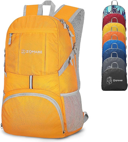 ZOMAKE Lightweight Packable Backpack 35L, Light Foldable Backpacks Water by ZOMAKE
