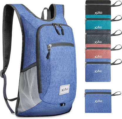 Xgunion Hiking Backpack 10L Small Travel Lightweight Daypack Foldable Hiking by XGUNION