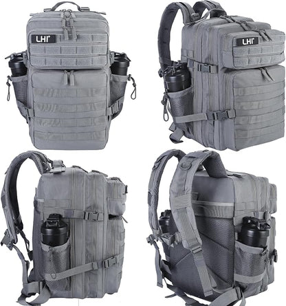 LHI Military Tactical Backpack for Men and Women 45L Army 3 Days Assault Pack - Image 2